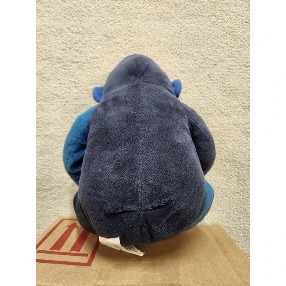 Kohls Cares World of Eric Carle 12" Blue Gorilla Stuffed Plush Embroidered Eyes - Picture 2 of 5